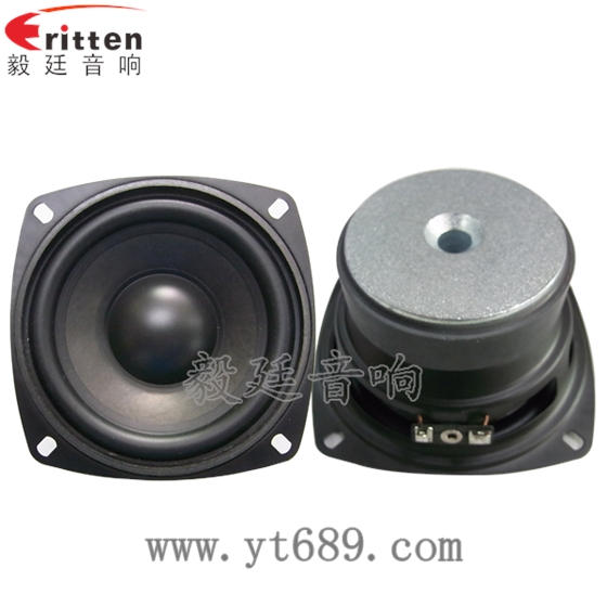 4寸多媒體重低音喇叭正反面 車載音箱改裝喇叭