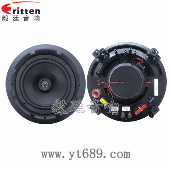8寸天花吸頂喇叭正反面 8''中低音舞臺音箱喇叭廠家正反面