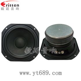 5.25寸4歐25瓦中低音喇叭正反面