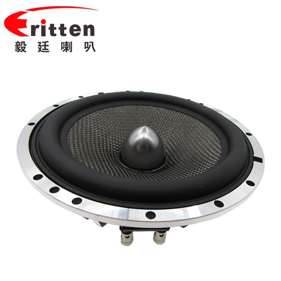6.5寸碳纖盆/橡膠邊環繞中低音60w汽車音響喇叭 6.5寸碳纖盆/橡膠邊環繞中低音60w汽車音響喇叭