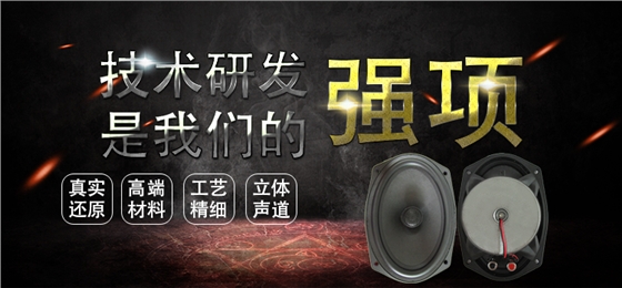 6&times;9寸80w紙盆 橡膠邊汽車同軸喇叭