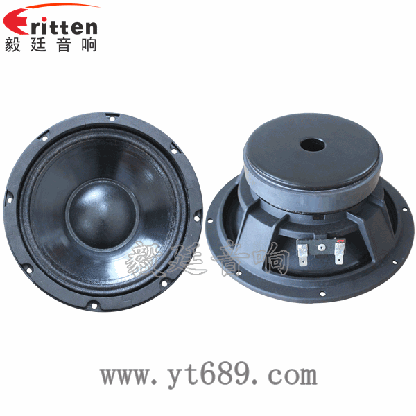 8''250w 重低音喇叭正反面