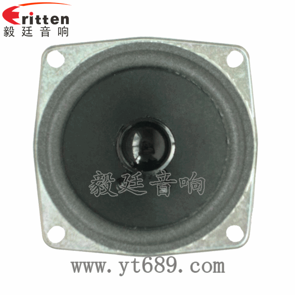2.5寸4Ω10w喇叭--喇叭廠家正面圖