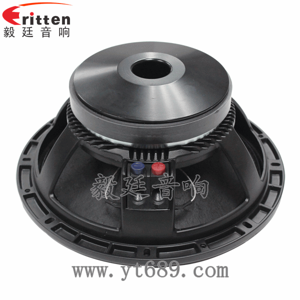 12寸重低音舞臺音箱喇叭反面圖