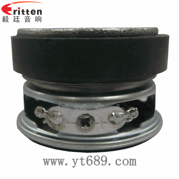 3瓦40mm外磁全頻喇叭反面圖