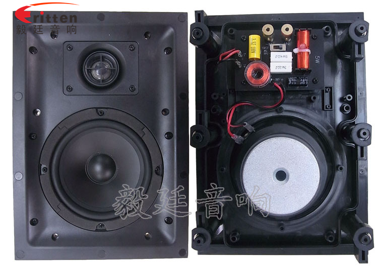 5.25寸2路墻壁喇叭正反面 8''250w 重低音喇叭正反面