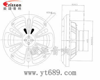 6.5寸(179.5mm)全頻汽車喇叭 6.5寸(179.5mm)全頻汽車喇叭