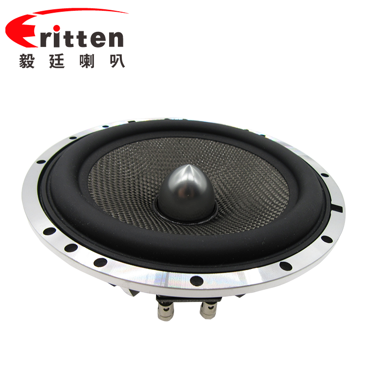 6.5寸碳纖盆/橡膠邊環繞中低音60w汽車音響喇叭 6.5寸碳纖盆/橡膠邊環繞中低音60w汽車音響喇叭